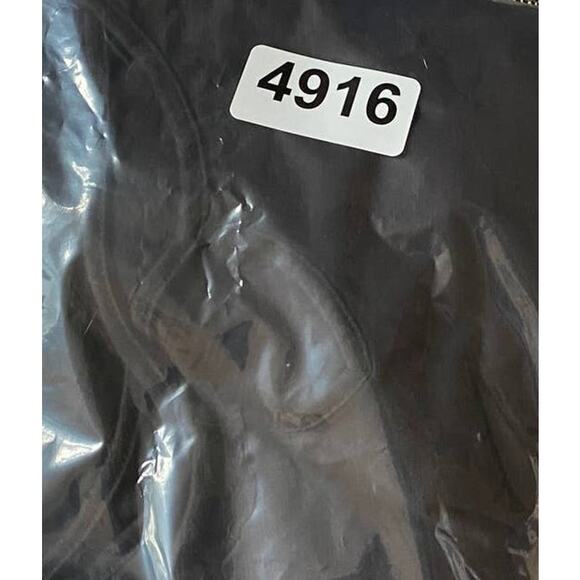 Eddie Bauer Womens Small Black Top 3/4 Sleeve Cross Front Cotton Modal - Picture 7 of 7